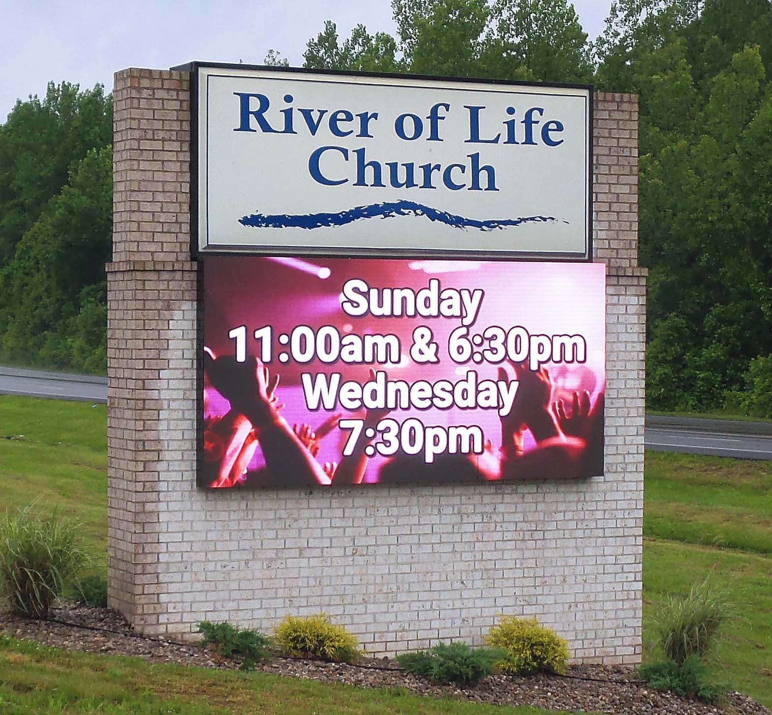 Church Outdoor Screen